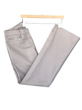 MICHAEL Michael Kors Gramercy Fit Khaki Straight Leg Pants Size 4
